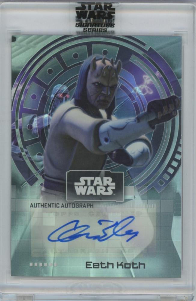 ミントモール / MINT 横浜店 / 2022 TOPPS Star Wars Signature Series Chris Edgerly as  Eeth koth