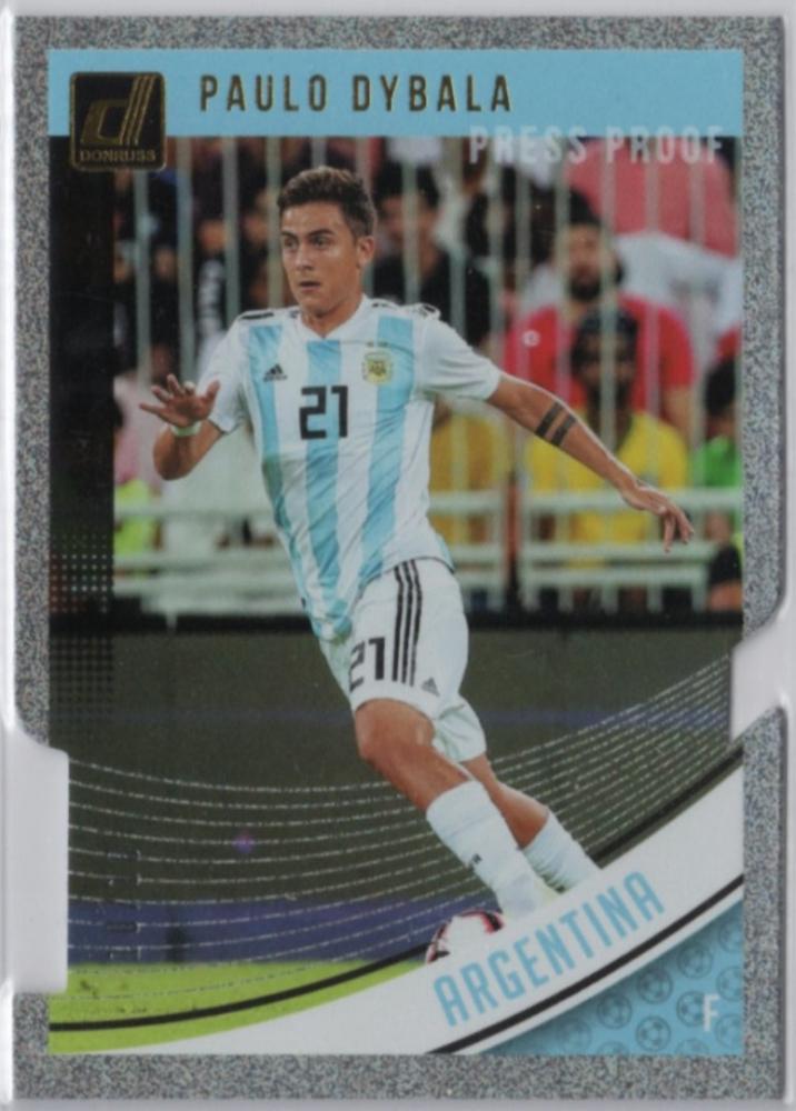 Paulo Dybala PANINI DONRUSS SOCCERobsidian