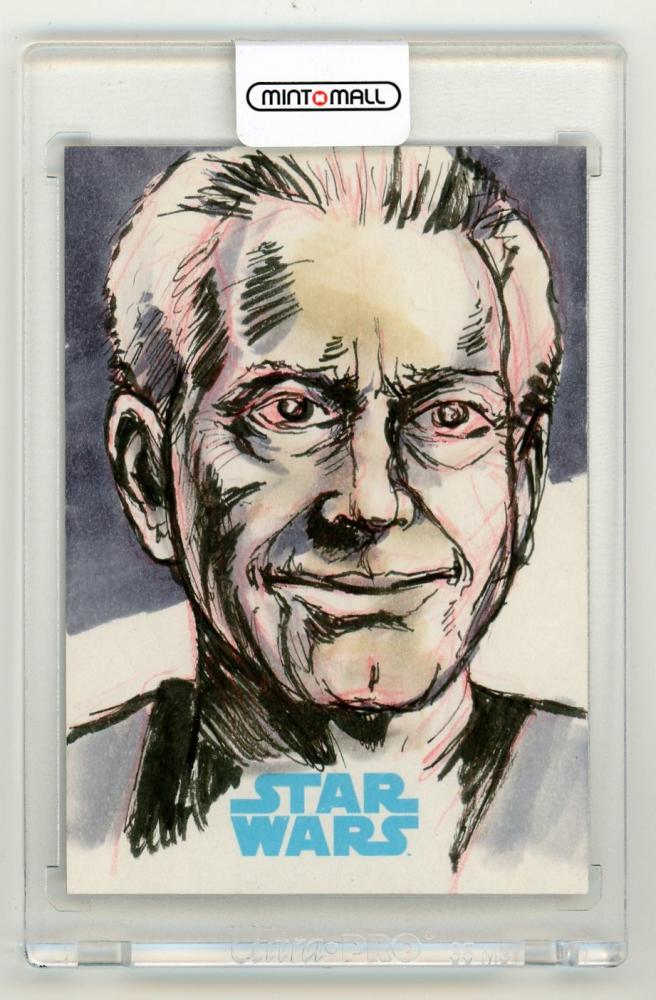 Star Wars topps sketch card