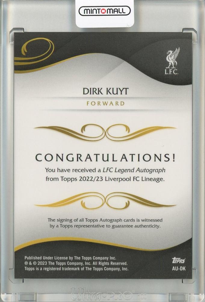 ミントモール / MINT 池袋店 / 2023 Topps Liverpool Team Set Dirk