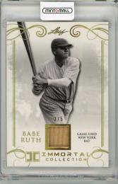 定番NEWベーブ・ルース　Babe Ruth 1999 UD A Piece of History 実使用バットカード　鑑定8.5 NM-MT＋ MLB HOF Upper Deck