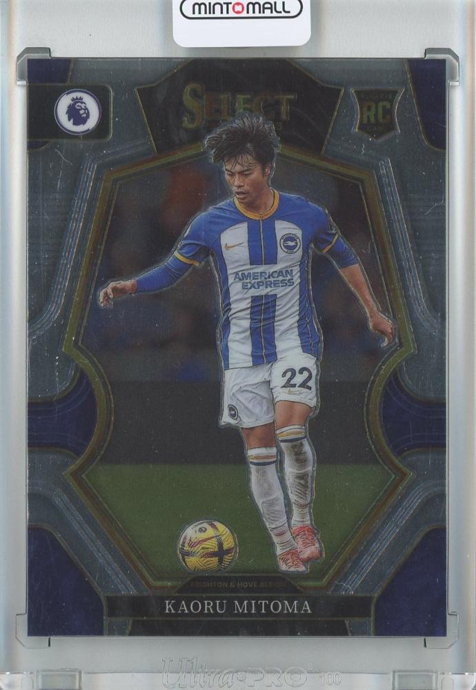 送料込即決 2022-23 Panini Select EPL Mezzanine No.196 Kaoru Mitoma RC 三笘薫 ルーキーカード プレミアリーグ ブライトン BHA