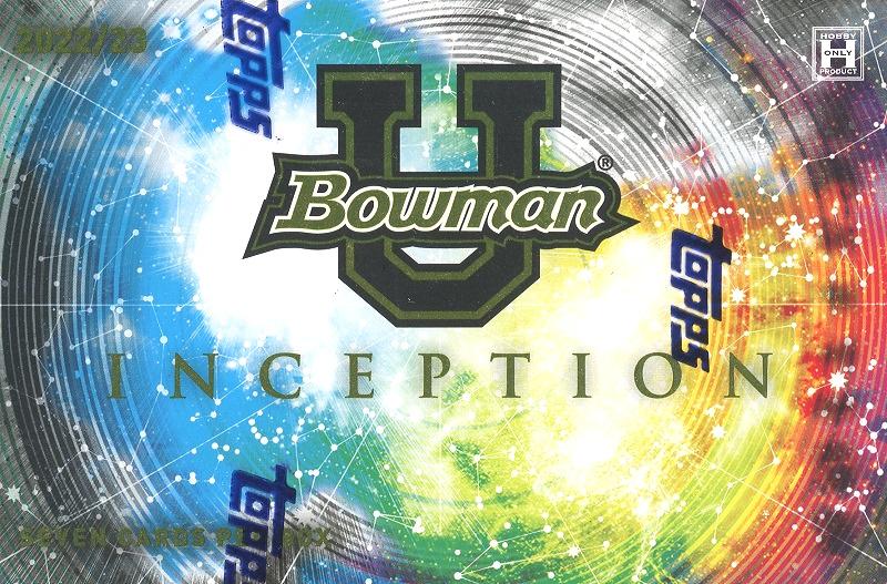 ミントモール / MINT-WEB店 / 2022-23 BOWMAN UNIVERSITY INCEPTION