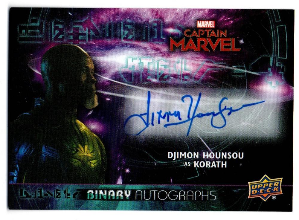 ミントモール Mint 横浜店 Avengers Endgame Autographs Djimon Hounsou As Korath