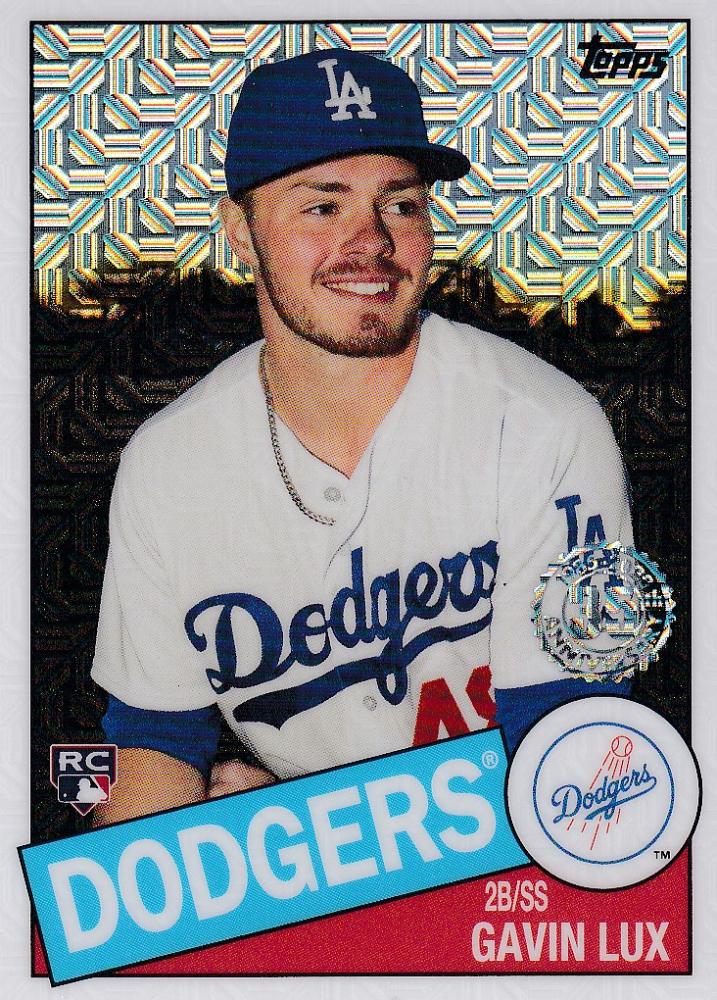 2021 Topps Chrome Gavin Lux #FS-14 Future Stars Los Angeles