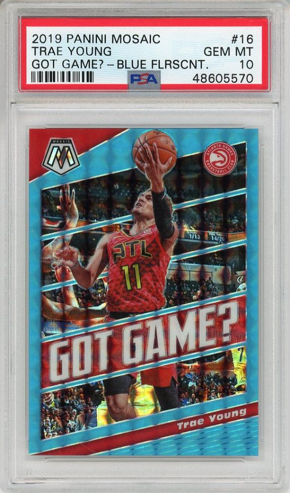 2019-20 Mosaic Trae Young In It to Win It #12 BGS 9 top