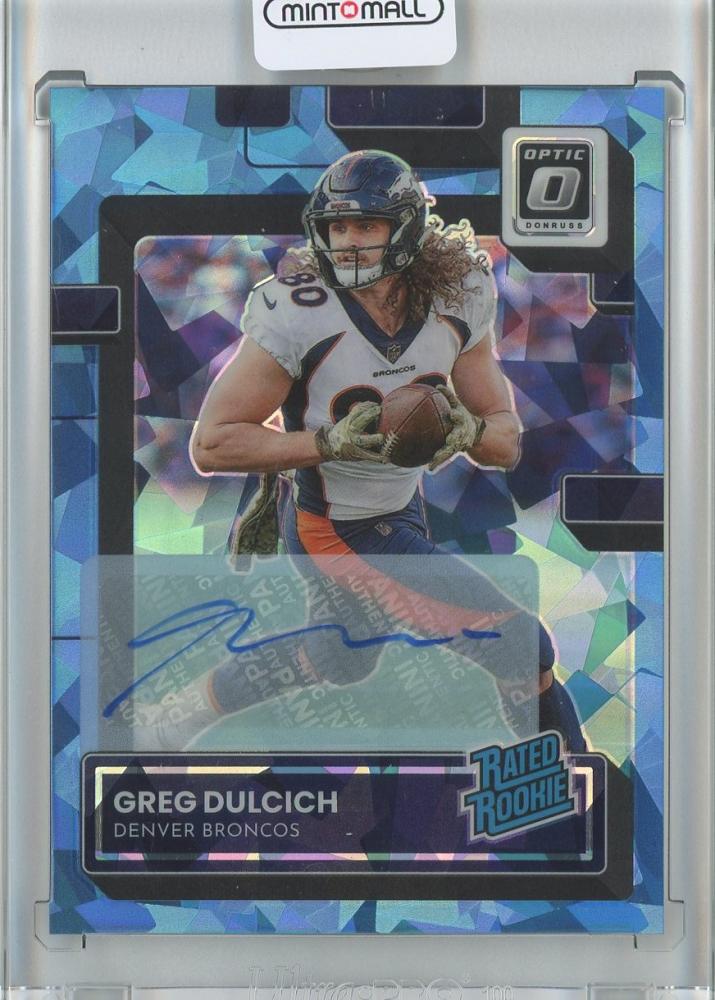 Greg Dulcich 2022 Optic Purple Shock #288 Price Guide - Sports Card Investor