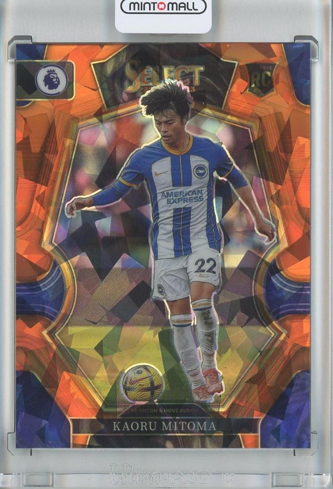 SOCCER KAORU MITOMA Rookie Card 2022-23 PANINI SELECT PREMIER LEAGUE PRIZM 三苫薫 サッカー 日本代表 ルーキー インサートカード