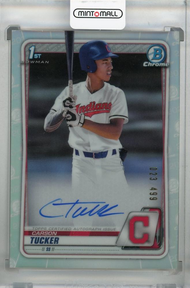 ミントモール MINT 浦和店 2020 Topps Bowman Draft Cleveland Indians Carson