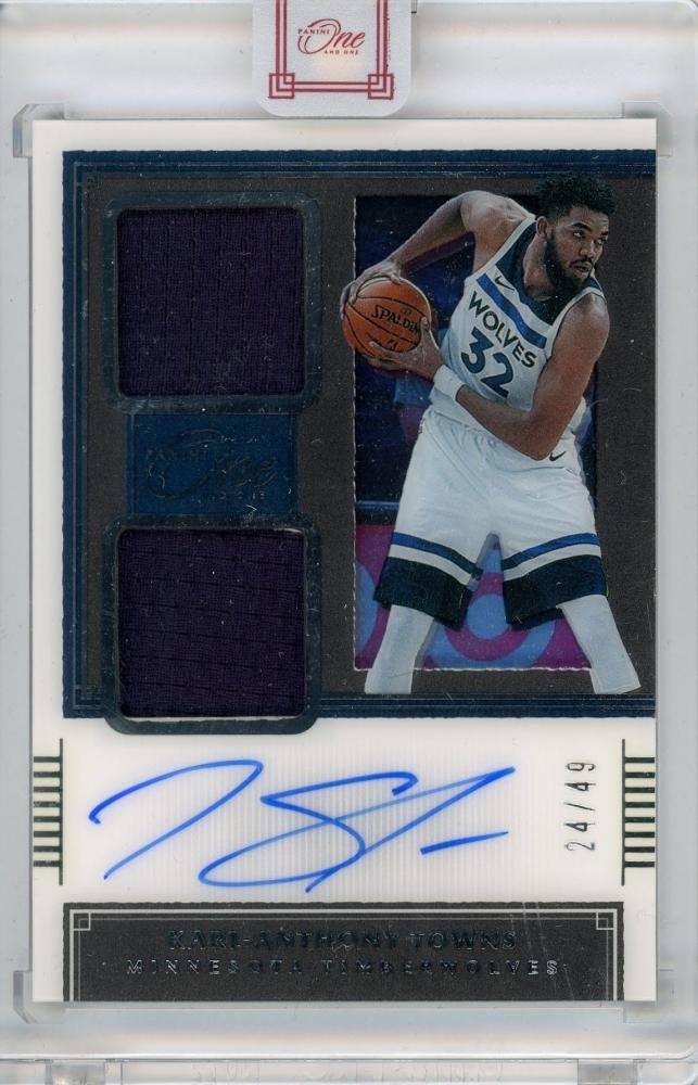 Karl-Anthony Towns Auto タウンズ NBA Paniniユニフォーム - その他