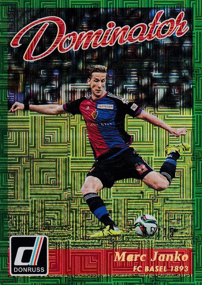 ミントモール Mint 浦和店 16 17 Panini Donruss Fc Basel 13 Marc Janko Dominator Mosaic パラレル版 Lastナンバー 15 15