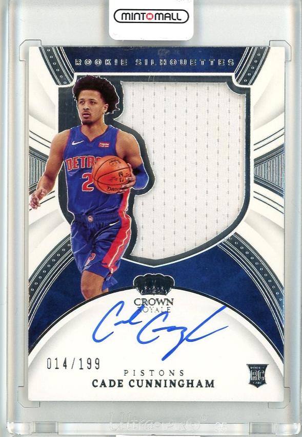 ミントモール Mint 池袋店 2021 22 Panini Crown Royale Cade Cunningham Rookie Silhouettes 133 Au 014199 