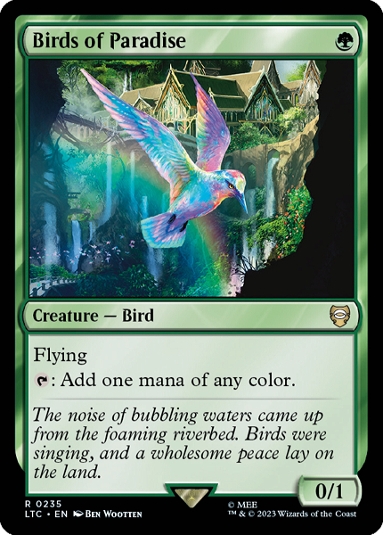 PSA10 mtg極楽鳥 Birds of Paradise 旧枠foil - マジック：ザ ...