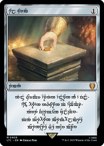 MTGMTG 指輪物語：中つ国の伝承 太陽の指輪（人間版）Sol Ring LOTR