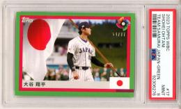 ミントモール / MINT 立川店 / 2023 Team Samurai Japan Topps WBC Shohei Ohtani #17  Green【54/77】【PSA9】 Japan