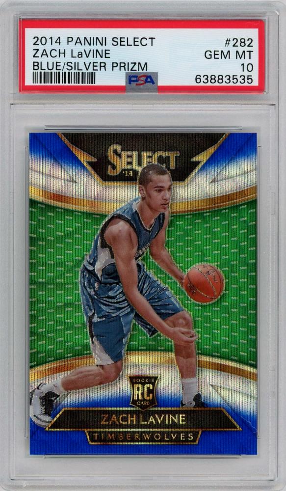 即納】 PSA10ルーキカード ラヴィーン ZACH LaVINE RC SELECT