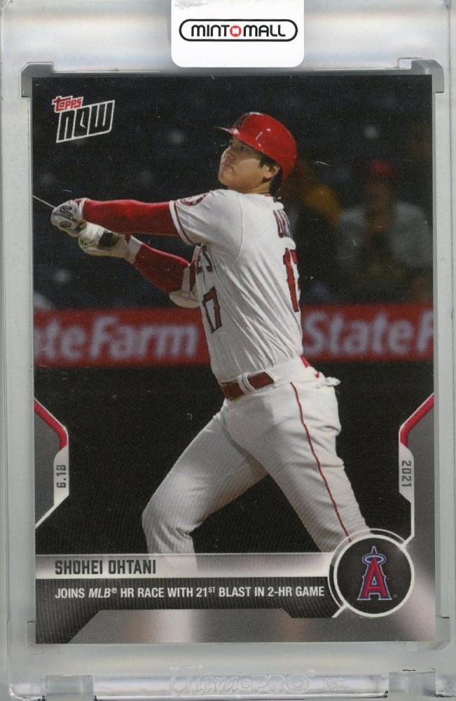 Topps now 大谷翔平 PSA10 2021 ＃452 逆転サヨナラHR 【特別セール品