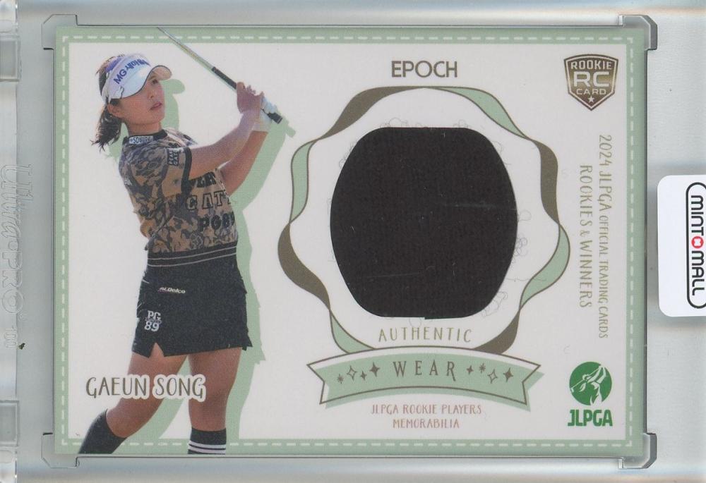 ミントモール / MINT 池袋店 / 2024 EPOCH JLPGA OFFICIAL TRADING CARDS ROOKIES u0026 WINNERS  宋 ガウン ウエアカード/#PM-27/RC【51/130】