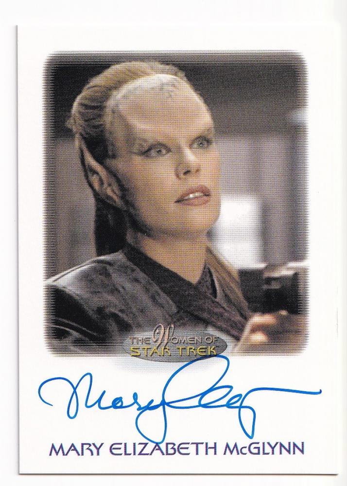 ミントモール Mint 新宿店 2017 Rittenhouse The Women Of Star Trek 50th Anniversary Autograph Mary 