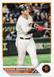 2023 TOPPS NPBプロ野球 #202 岡本和真(巨人) レギュラーカード