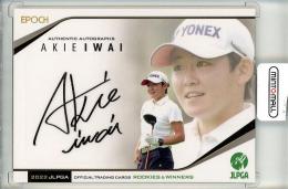 ミントモール / MINT 池袋店 / EPOCH 2022 JLPGA 日本女子プロゴルフ ROOKIES&WINNERS 岩井明愛 直筆サインカード  128/159