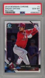 ミントモール / MINT 千葉店 / 2018 Topps Bowman Chrome Shohei Ohtani Base RC #1 (PSA  10 GEM MT)