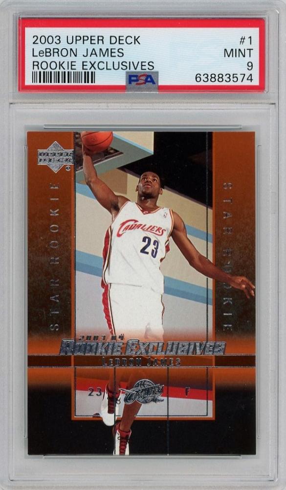 Lebron James PSA 9 ROOKIE EXCLUSIVE | hospitaldaprovidencia.org.br