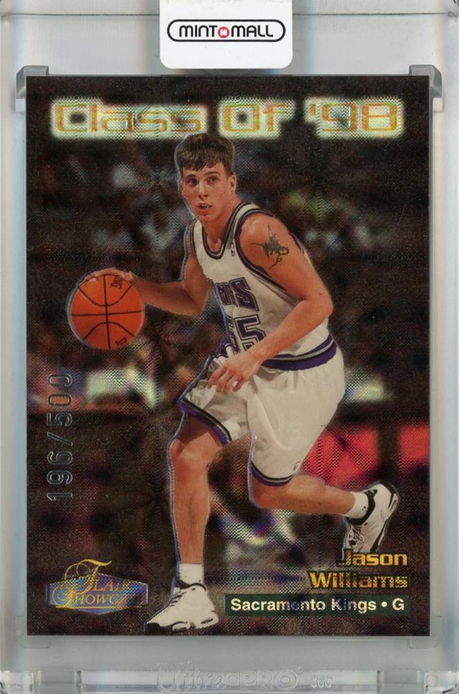 最高級版 Row2 RC 98 Flair Showcase Jason Williams ジェイソン・ウィリアムス NBA ルーキー キングス Kings ユニフォーム Panini バスケ