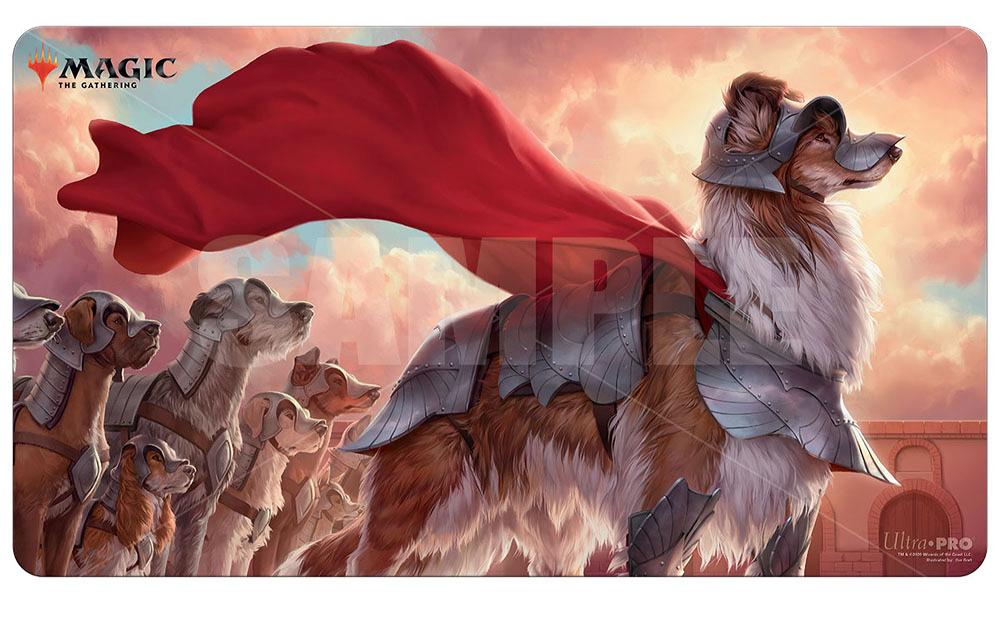 MTG 限定プレイマット 平地/Plains 犬/dog トレーディングカード