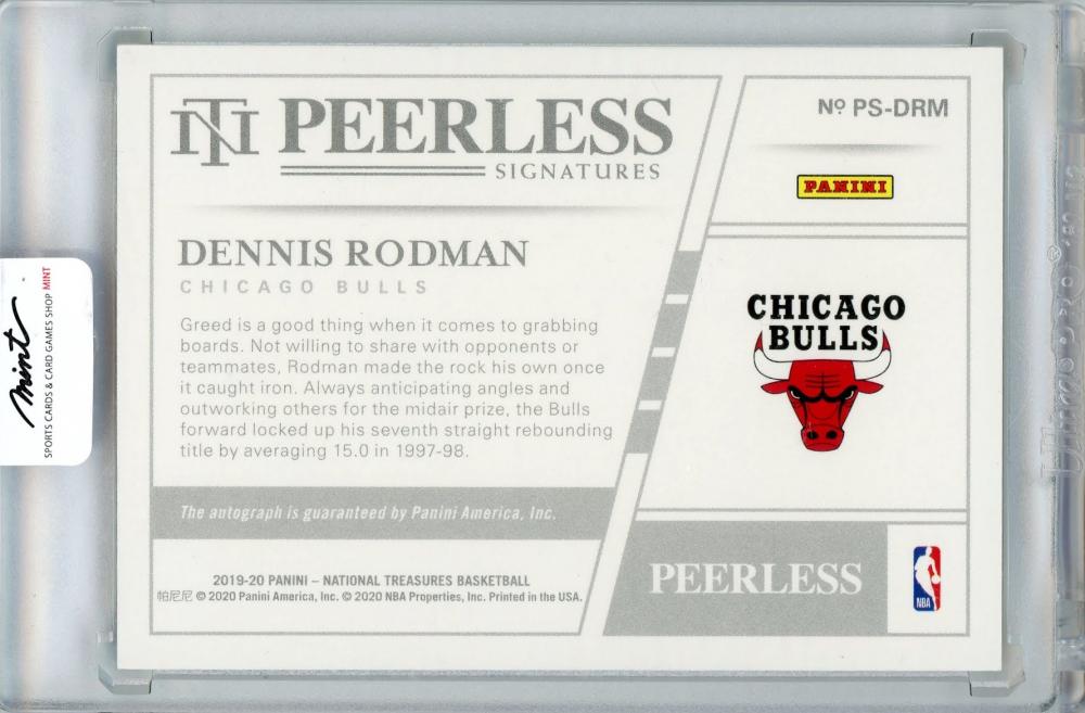 NBA デニス・ロッドマン 20枚限定 DENNIS RODMAN Panini