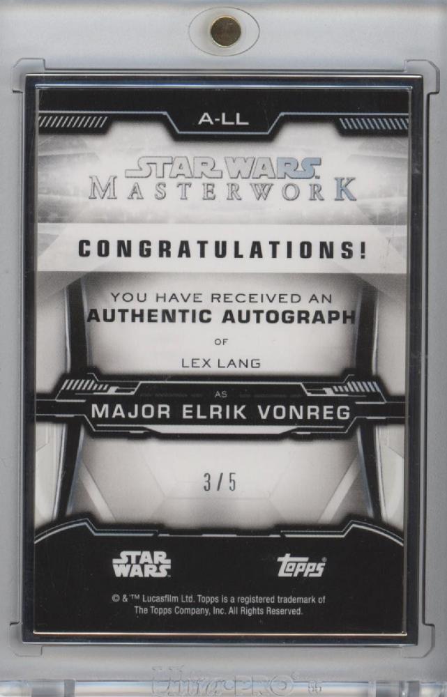 ミントモール / MINT 立川店 / 2019 TOPPS STAR WARS MASTERWORK