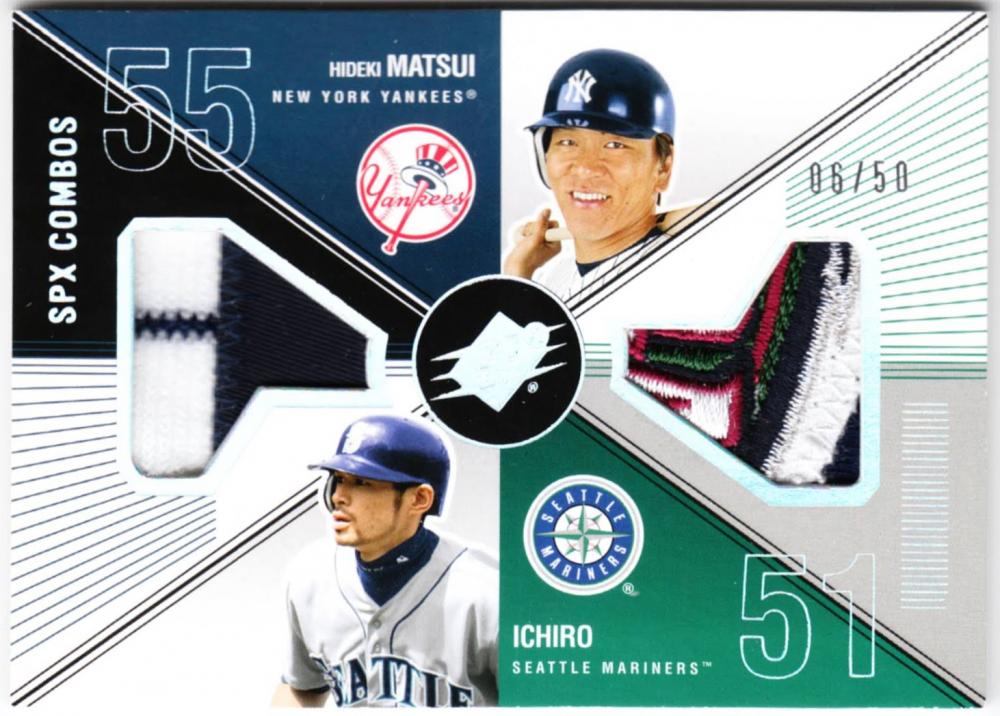 ミントモール / MINT 札幌店 / 2003 UPPER DECK Spx Hideki Matsui Ichro Spx Combos  50枚限定 /6