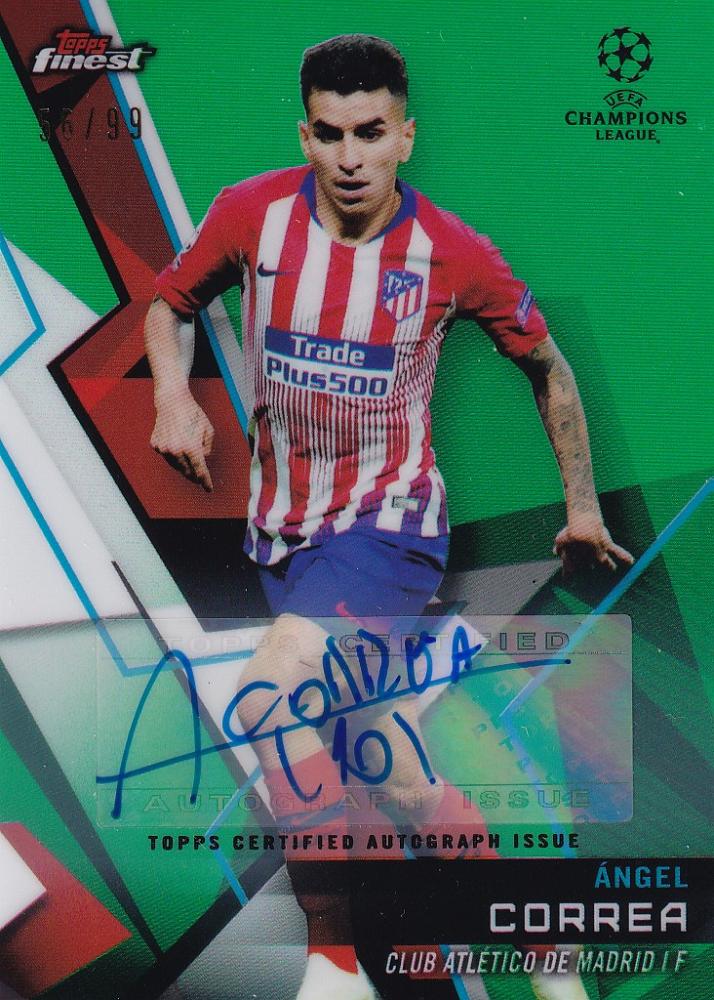 激安の 2018-19 topps Finest ANGEL CORREA abubakarbukolasaraki.com