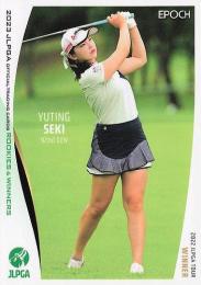 ミントモール / MINT BASE店 (TCシングル通販) / 2023 EPOCH JLPGA 日本女子ゴルフ協会  オフィシャルトレーディングカード ROOKIES & WINNERS #19 セキ ユウティン レギュラーカード