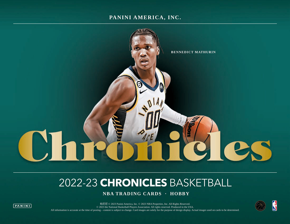 2023 PANINI CHRONICLES NBA HOBBY 新品ボックス