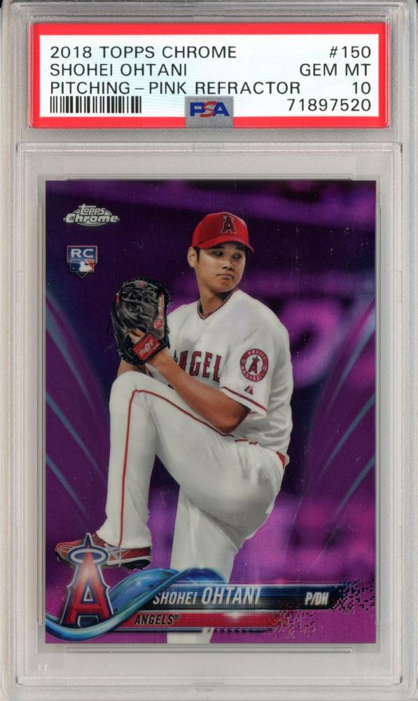 2018 Topps Chrome 大谷翔平 RC Pink Refractor | chidori.co