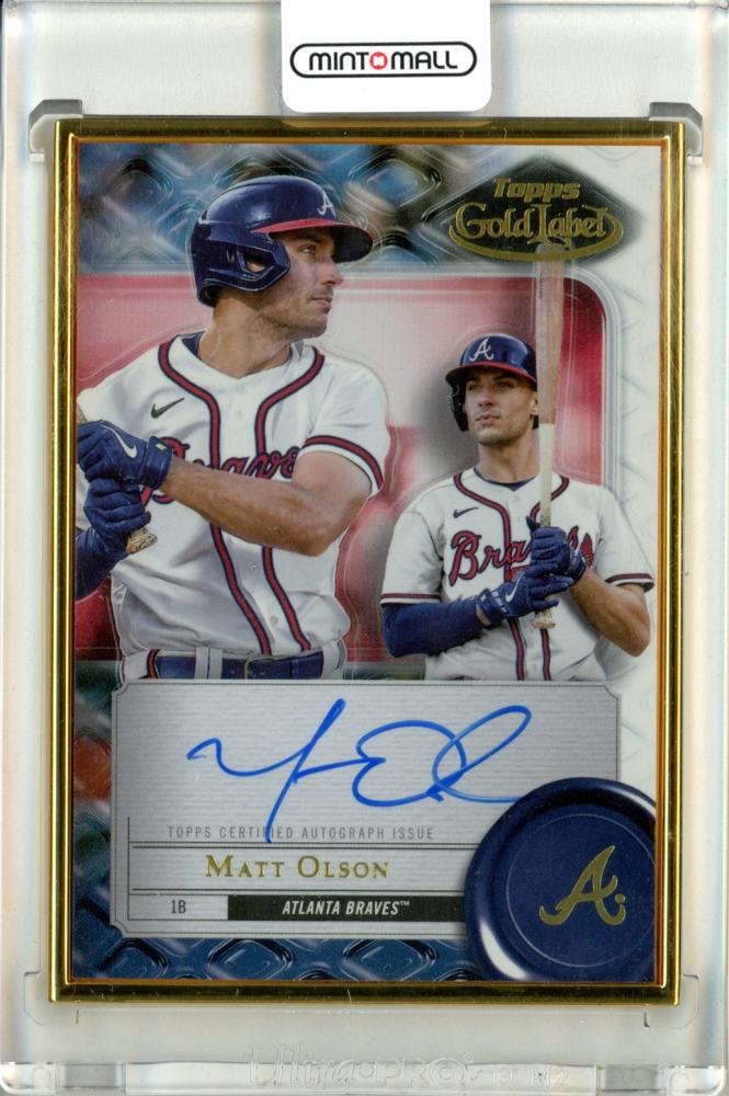 Atlanta Braves: Matt Olson 2022 - Officially Licensed MLB Removable Ad