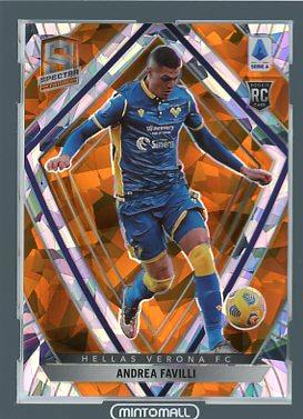 ミントモール Mint 池袋店 21 Panini Chronicles Andrea Favilli Spectra Serie A Orange Ice 23