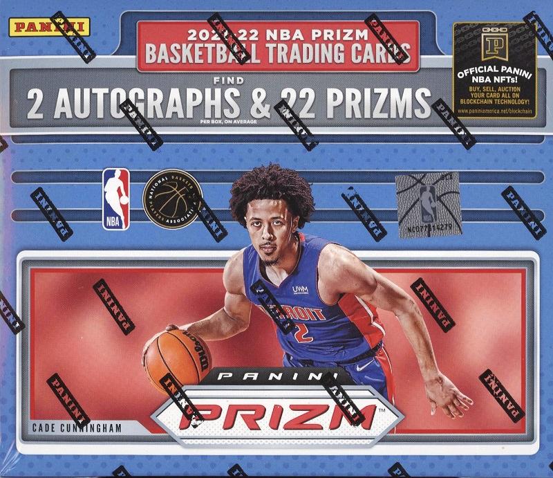 【未開封ボックス】2021-22 Panini Prizm  Hobby Box