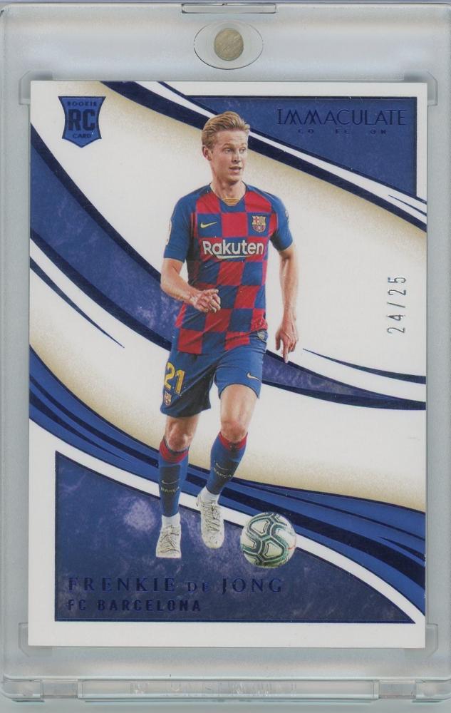 【最安値在庫】frenkie de jong immaculate rc /99 フレンキーデヨング　ルーキー　バルセロナ　99シリ その他