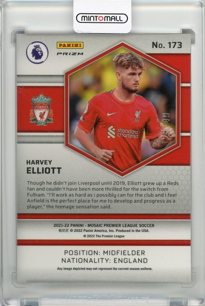 ミントモール Mint 吉祥寺店 2021 22 Panini Mosaic Premier League Liverpool Fc