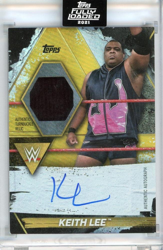 2021 Topps WWE Fully Loaded LAKNIGHT ルーキー 直書サインカード 75 