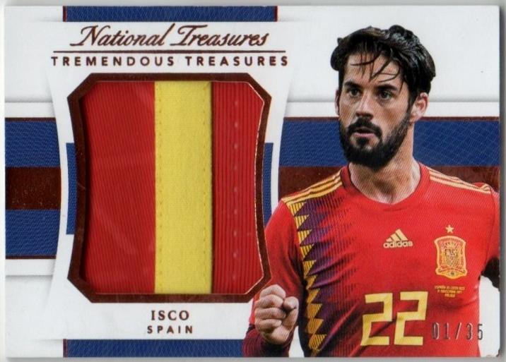 ミントモール Mint 千葉店 18 Panini National Treasures Isco Patches 01 35