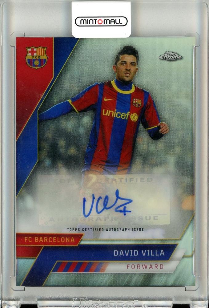 david villa（ダビド・ビジャ）　autograph