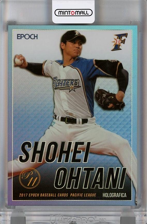 【レア】大谷翔平 EPOCH 2017 ベースボール カード Shohei Ohtani エンゼルス 北海道日本ハムファイターズ WBC