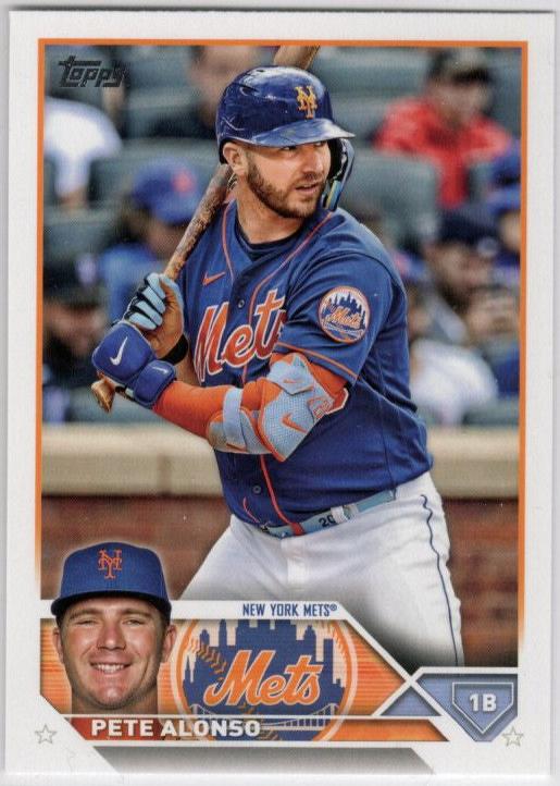 Topps2023 Pete Alonso ピートアロンソ 直筆サイン - yanbunh.com