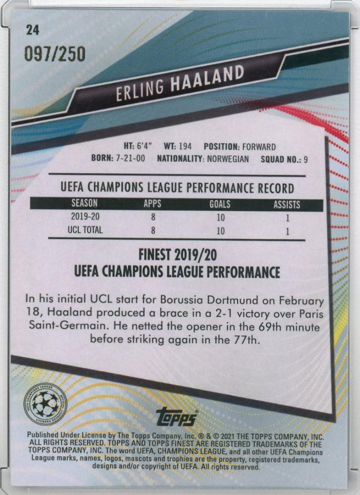 ミントモール / MINT 吉祥寺店 / 2020-21 Topps Finest UEFA Champions