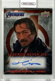 ミントモール / MINT 立川店 / 2020 UPPER DECK MARVEL AVENGERS ENDGAME Hiroyuki Sanada  as Akihiko Legends Never Die Autograph Card