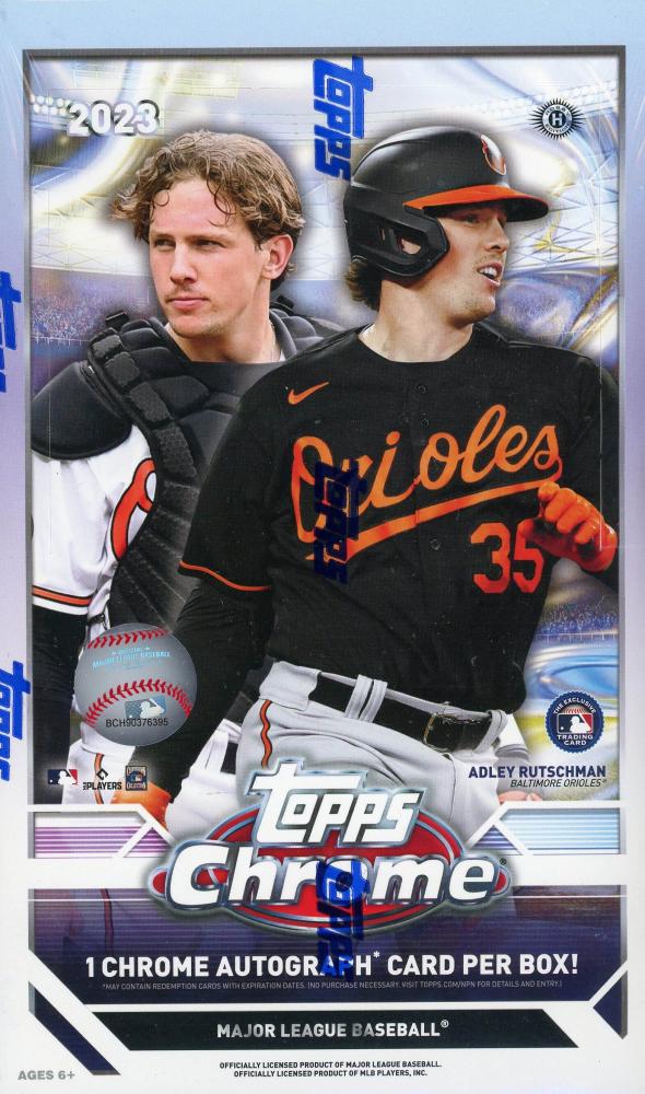 MLB 2023 Topps Chrome Baseball Jumbo ❶