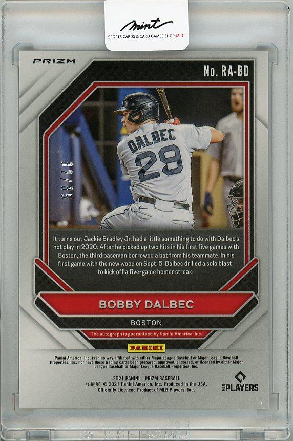 Bobby Dalbec 2021 Panini Prizm Rookie Card